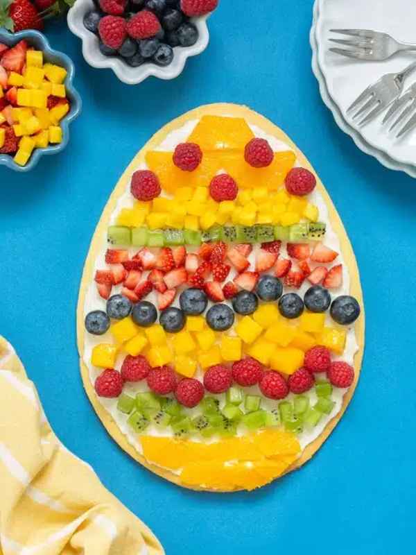 Easter Egg Fruit Tart