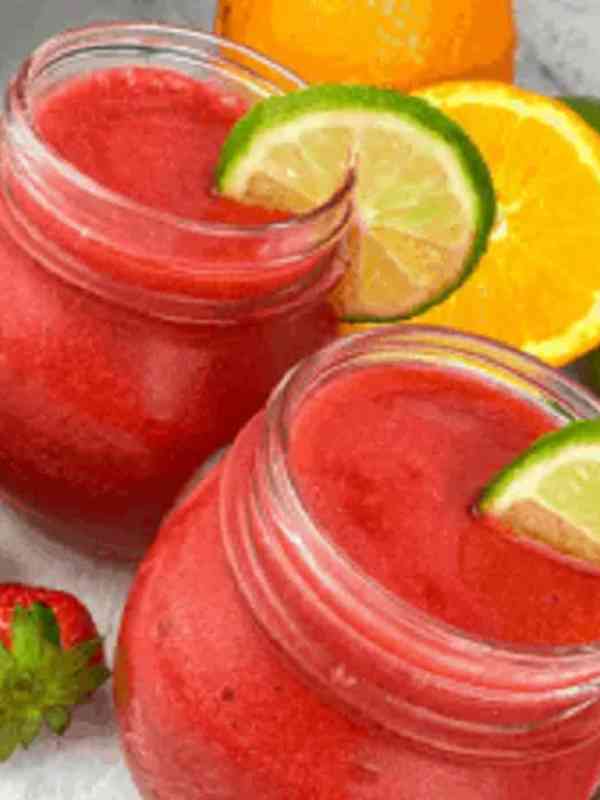 Strawberry Basil Margarita Cocktail Recipe