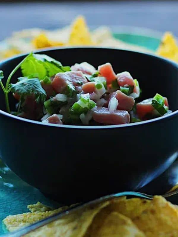 Mexican Tuna Ceviche