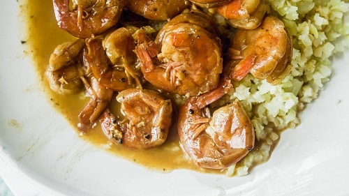 New Orleans-style BBQ Shrimp