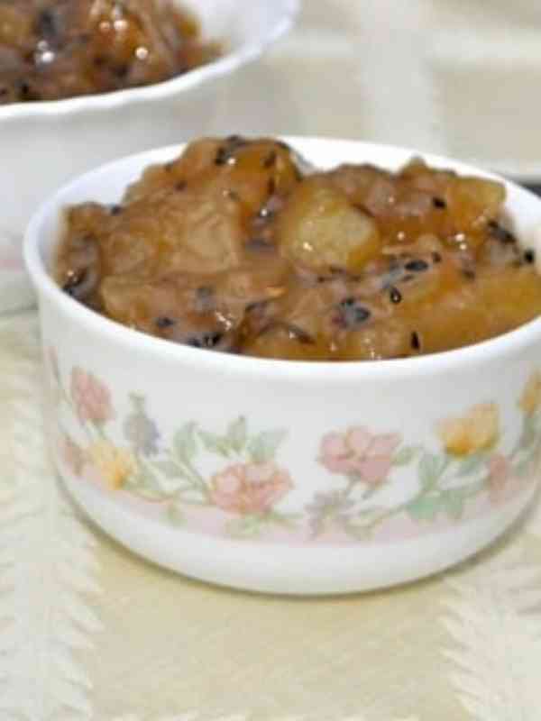 Raw Mango Chutney (Launji) in Instant Pot