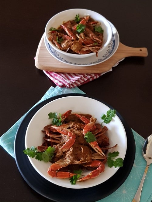 Crab Curry - Nandu Masala Recipe
