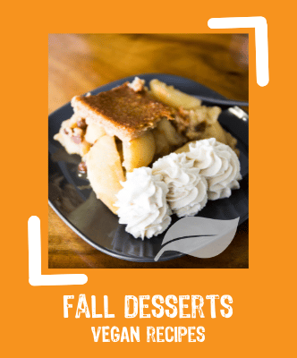 vegan fall desserts recipes