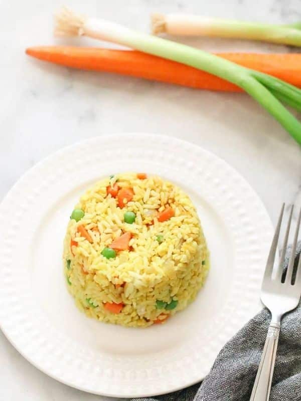 Easy Vegan Fried Rice with Tofu