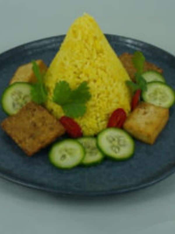 Nasi Kuning Yellow Rice Instant Pot