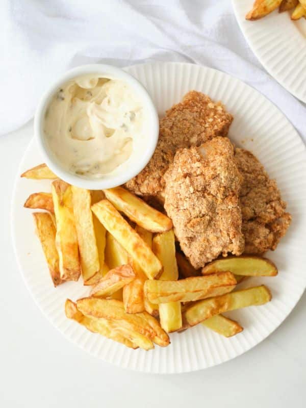 Air Fryer Cod Fish And Chips