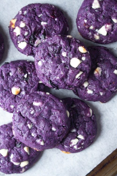 Blueberry Cookies Vegan & Naturally Blue!