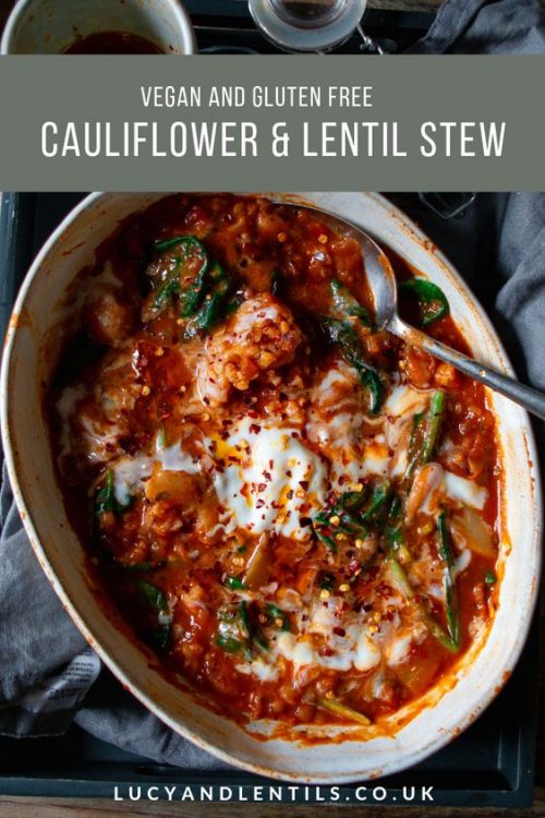 Cauliflower & Lentil Stew