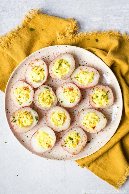 Deviled Potatoes – Vegan Deviled Eggs