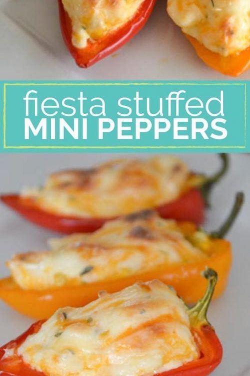 Fiesta Stuffed Mini Peppers Recipe