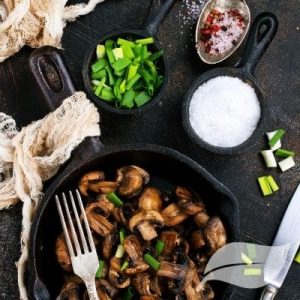 Gluten-free mushroom vegan recipes