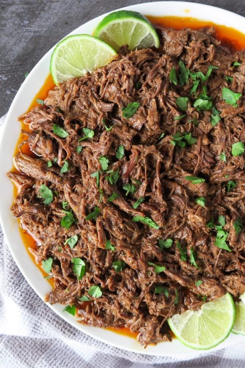 Mexican Shredded Beef {easy, Crock Pot Or Instant Pot Recipe}