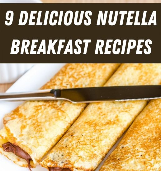 Nutella breakfast recipes