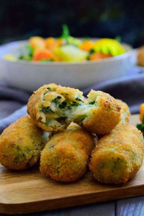 Spanish Spinach Croquettes