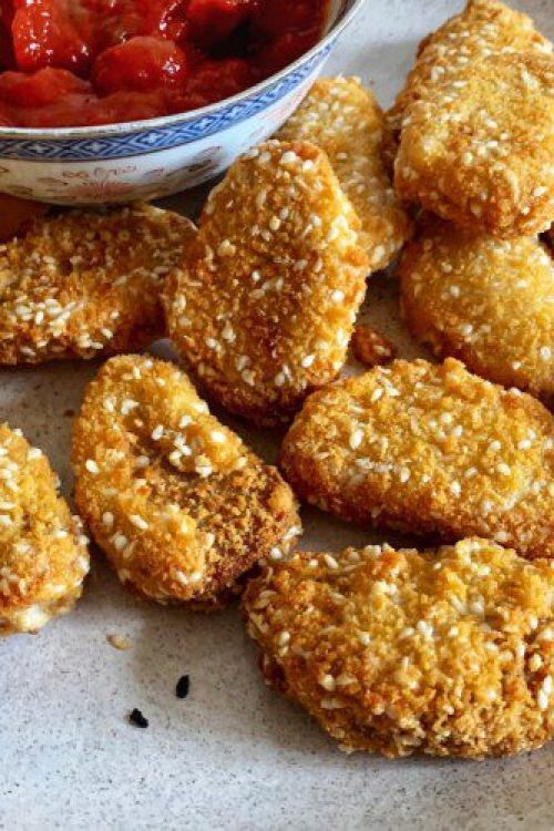 Super Crispy Chickpea Nuggets