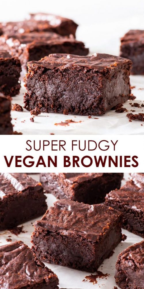 The Ultimate Fudgy Vegan Chocolate Brownies